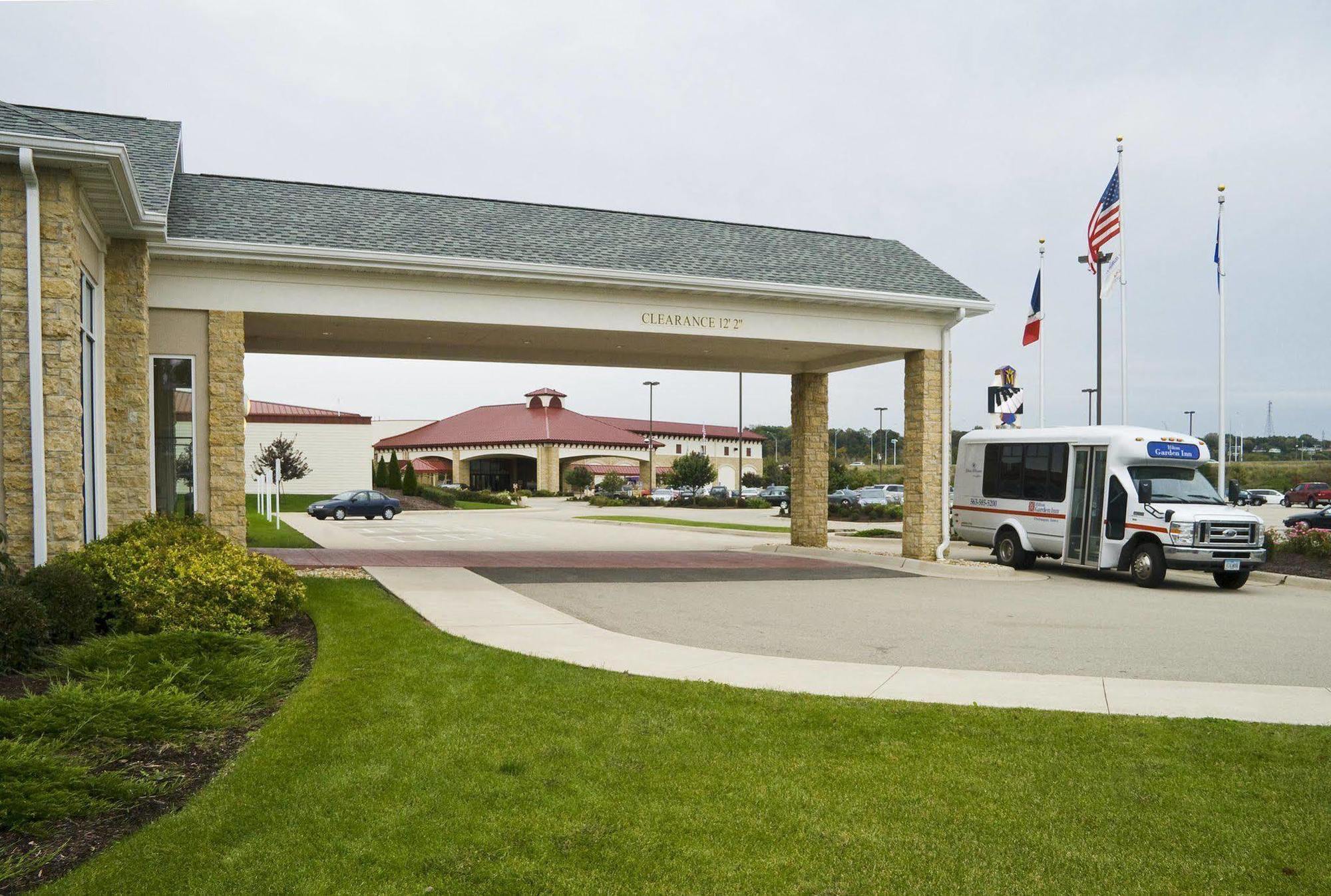 Hilton Garden Inn Dubuque Downtown Eksteriør billede